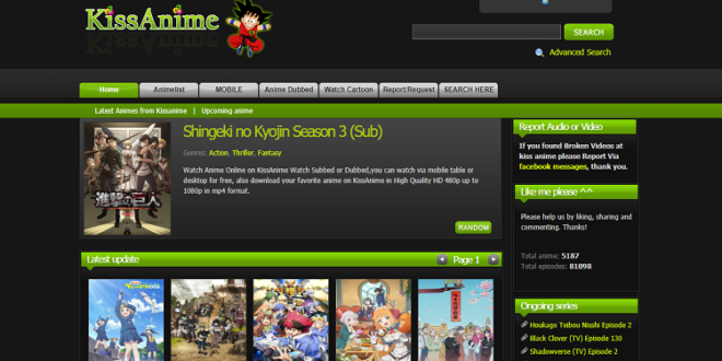 Kissanime– the very best kissanime options site for seeing anime flicks